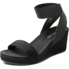 image:imageDREAM PAIRS Womens Nini Ankle Strap Platform Wedge SandalsBlack