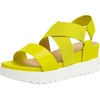 image:imageDREAM PAIRS Womens Open Toe Ankle Strap Platform Wedge SandalsNeonLime