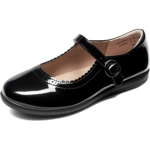 image:imageDREAM PAIRS Girls Mary Jane Flats School Uniform Dress ShoesDark Black