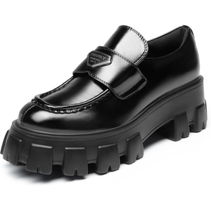 image:imageDREAM PAIRS Womens Chunky Loafers Platform Comfortable SlipOn Dressy Business Casual Fashion Outfit Loafer ShoesBlackpat