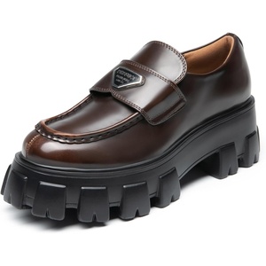 image:imageDREAM PAIRS Womens Chunky Loafers Platform Comfortable SlipOn Dressy Business Casual Fashion Outfit Loafer ShoesBrown
