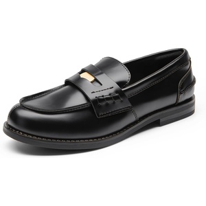image:imageDREAM PAIRS Womens Loafers Dressy Fashion Comfortable Slip On Penny Loafers Business Casual Shoes Work Office for WomenBlackpu