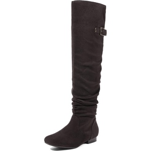 image:imageDREAM PAIRS Womens Suede Over The Knee Thigh High Winter BootsBrown