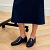 image:imageDREAM PAIRS Loafers for Women Slipon Dressy Comfortable Business Casual Work Office Faux Leather Loafer Shoes with Arch SupportNavy