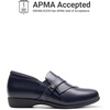 image:imageDREAM PAIRS Loafers for Women Slipon Dressy Comfortable Business Casual Work Office Faux Leather Loafer Shoes with Arch SupportNavy
