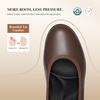 image:imageDREAM PAIRS Womens Chunky Closed Toe Low Block Heels Work Pumps Comfortable Round Toe Dress Wedding ShoesBrown