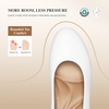 image:imageDREAM PAIRS Womens Chunky Closed Toe Low Block Heels Work Pumps Comfortable Round Toe Dress Wedding ShoesWhite