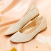 image:imageDREAM PAIRS Girls Ballet Flats Dress ShoesGoldGlitter