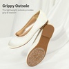 image:imageDREAM PAIRS Girls Ballet Flats Dress ShoesIvorySatin