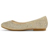 image:imageDREAM PAIRS Girls Ballet Flats Dress ShoesShinegold