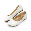 image:imageDREAM PAIRS Girls Ballet Flats Dress ShoesWhitePat
