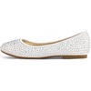 image:imageDREAM PAIRS Girls Ballet Flats Dress ShoesWhiteSuede