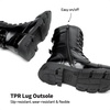 image:imageDREAM PAIRS Girls Combat Ankle BootsAll Black