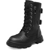 image:imageDREAM PAIRS Girls Combat Ankle BootsBlack