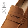 image:imageDREAM PAIRS Penny Chunky Loafers for Women Work ShoesBrown