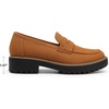 image:imageDREAM PAIRS Penny Chunky Loafers for Women Work ShoesBrown