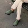 image:imageDREAM PAIRS Penny Chunky Loafers for Women Work ShoesGreen