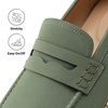 image:imageDREAM PAIRS Penny Chunky Loafers for Women Work ShoesGreen