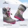 image:imageDREAM PAIRS Unisex Snow Waterproof Winter BootsWhiteFauxia