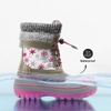image:imageDREAM PAIRS Unisex Snow Waterproof Winter BootsWhiteFauxia
