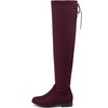 image:imageDREAM PAIRS Womens Over the Knee High Riding BootsBurgundy