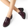 image:imageDREAM PAIRS Womens Penny Chunky Loafers Work ShoesBurgundy Pu