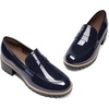 image:imageDREAM PAIRS Womens Penny Chunky Loafers Work ShoesNavy