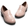 image:imageDREAM PAIRS Womens Penny Chunky Loafers Work ShoesPink Pat