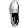 image:imageDREAM PAIRS Womens Penny Chunky Loafers Work ShoesSilver Pu