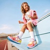 image:imageDREAM PAIRS Girls Tennis Shoes Rainbow SneakersOrange
