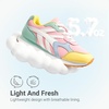 image:imageDREAM PAIRS Girls Tennis Shoes Rainbow SneakersPinkMint