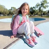 image:imageDREAM PAIRS Girls Tennis Shoes Rainbow SneakersRedPurple