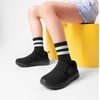 image:imageDREAM PAIRS Kids Shoes Slip OnBlack Monochrome