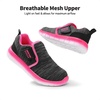 image:imageDREAM PAIRS Kids Shoes Slip OnBlackFuchsia
