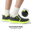 image:imageDREAM PAIRS Kids Shoes Slip OnGreyNeon