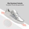 image:imageDREAM PAIRS Unisex School Sneakers Tennis ShoesAll Silver