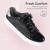 image:imageDREAM PAIRS Unisex School Sneakers Tennis ShoesBlackSilver
