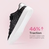 image:imageDREAM PAIRS Unisex School Sneakers Tennis ShoesBlackSilver