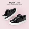 image:imageDREAM PAIRS Unisex School Sneakers Tennis ShoesBlackSilver