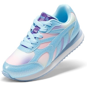 image:imageDREAM PAIRS Girls Tennis Shoes Rainbow SneakersBlue
