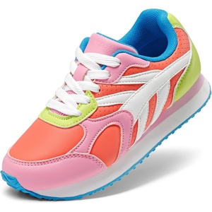 image:imageDREAM PAIRS Girls Tennis Shoes Rainbow SneakersOrange