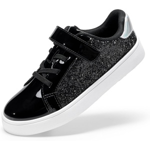 image:imageDREAM PAIRS Unisex School Sneakers Tennis ShoesBlackSilver
