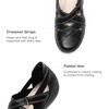 image:imageDREAM PAIRS Women Comfort Closed Toe Work Sandals LoaferBlack