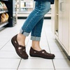 image:imageDREAM PAIRS Women Comfort Closed Toe Work Sandals LoaferBrown