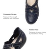 image:imageDREAM PAIRS Women Comfort Closed Toe Work Sandals LoaferNavy