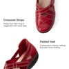 image:imageDREAM PAIRS Women Comfort Closed Toe Work Sandals LoaferRed