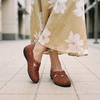 image:imageDREAM PAIRS Women Comfort Closed Toe Work Sandals LoaferTan