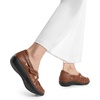 image:imageDREAM PAIRS Women Comfort Closed Toe Work Sandals LoaferTan