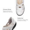 image:imageDREAM PAIRS Women Comfort Closed Toe Work Sandals LoaferWhite