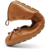image:imageDREAM PAIRS Womens Foldable Bowknot Ballet FlatsBrown